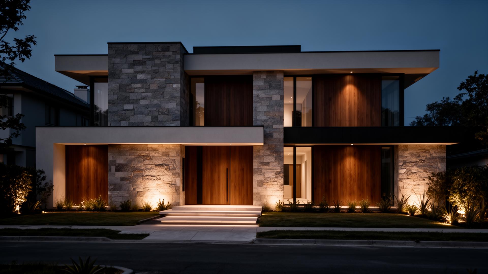 Maison résidentielle moderne